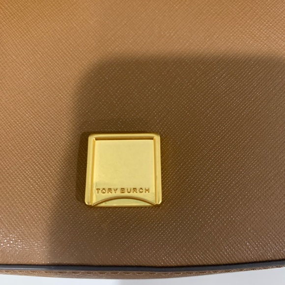 NWT TORY BURCH EMERSON Top Handle Leather Crossbody bag with Chain Strap - Picture 5 of 9